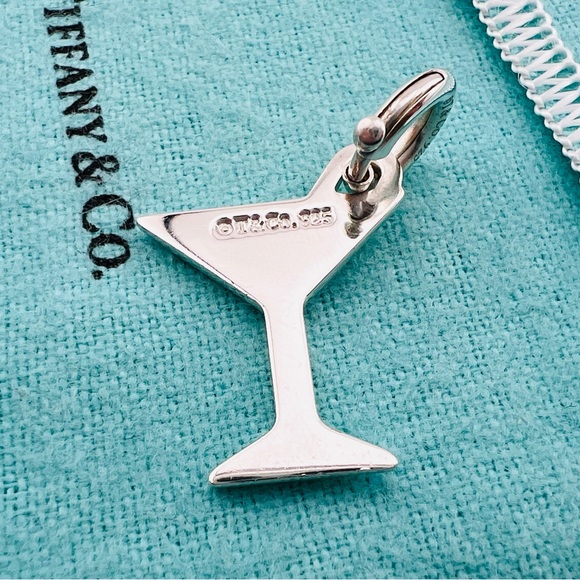 Tiffany Martini Charm with Round Jump Ring - Picture 3 of 5